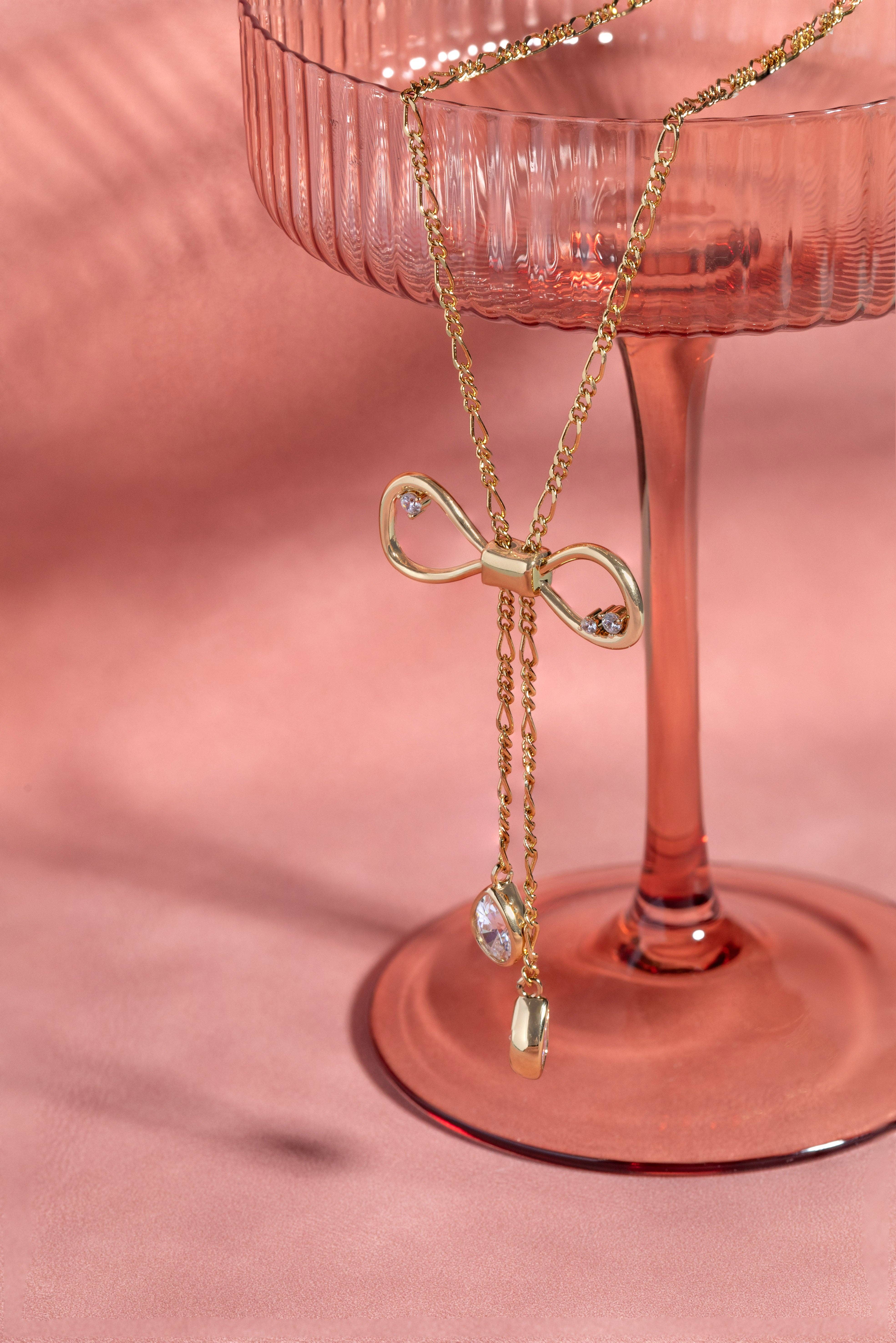 Alex and Ani - Wholesale Pendant/Charm Necklace - Coquette Bow Necklace7