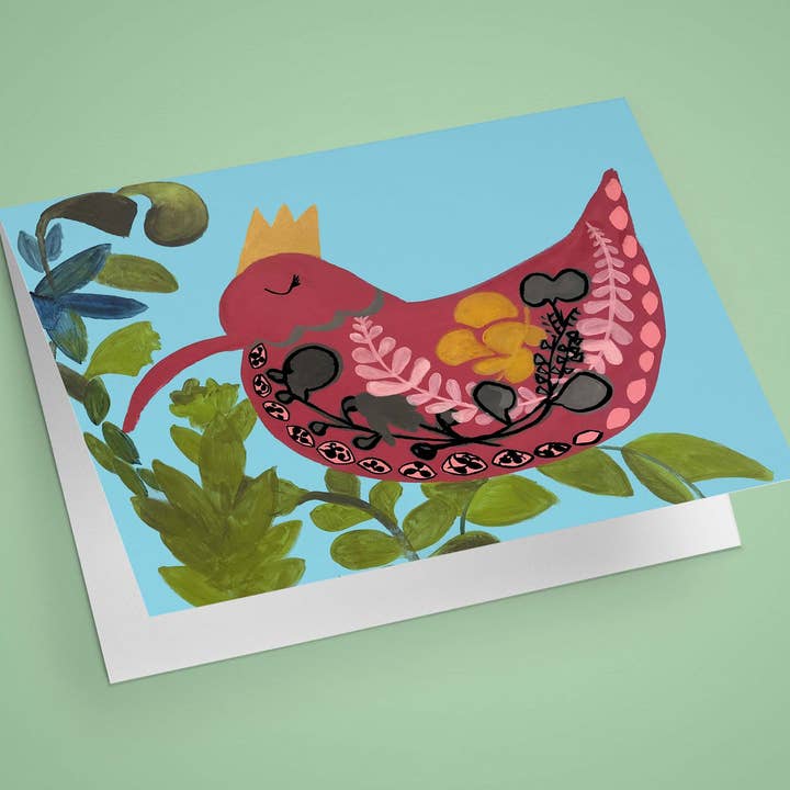 Queen Chicken-Karten für den Großhandel von Hana Firestone Illustration