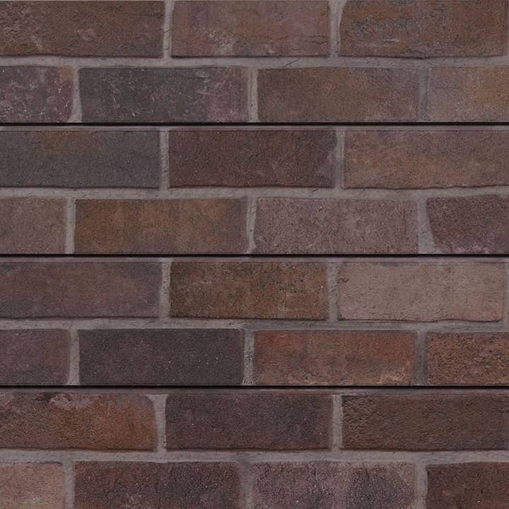 Ninth & Vine - Wholesale Decorative Panel - Slatwall - Brick (Set of two 24" H X 48" L Panels)1