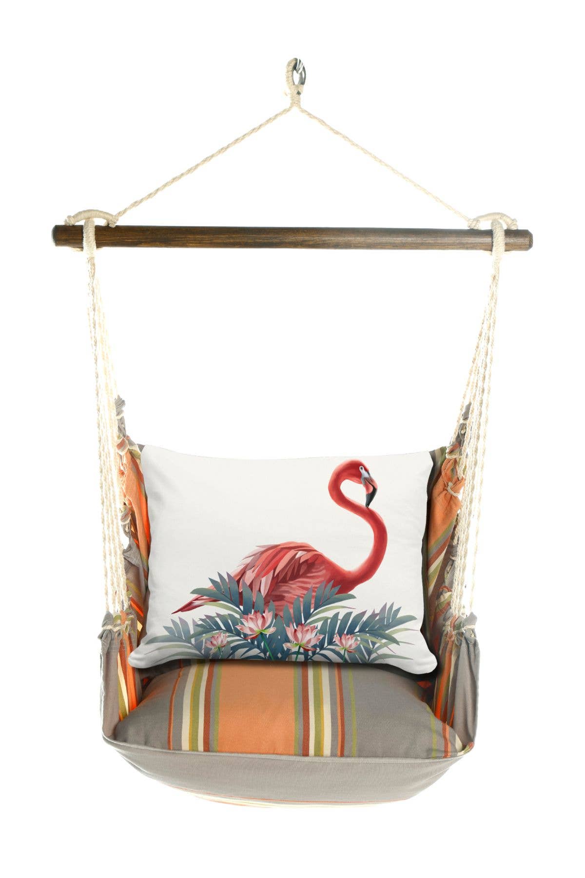 Magnolia Casual - Wholesale Swing Set - Hammock Swing 4-Piece Set indoor / outdoor - Serene Sunset9