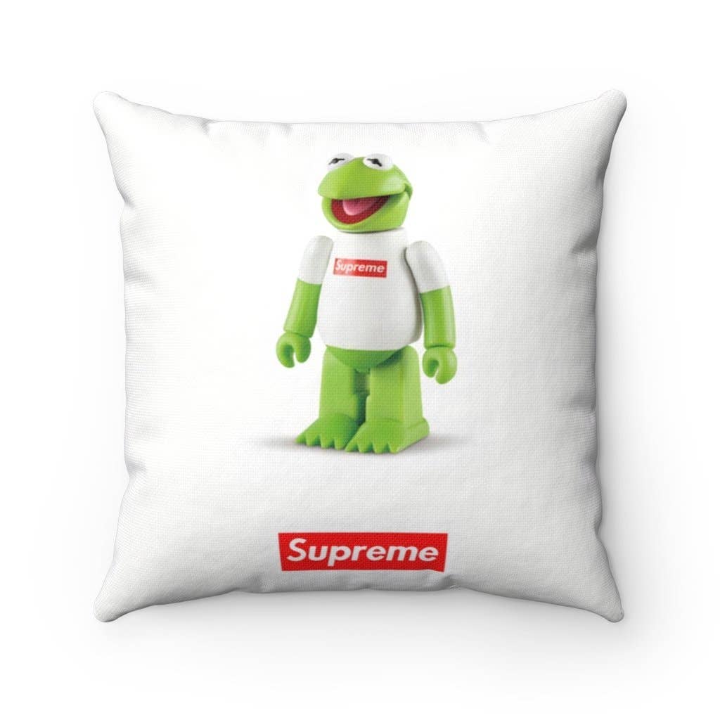 HYPED ART - Wholesale Throw/Decorative Pillow - Supreme Kermit the Frog Toy Pillow0