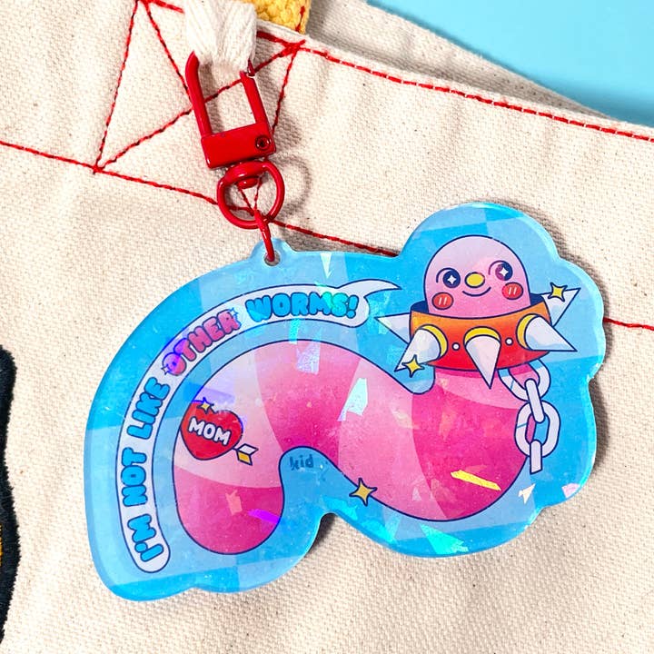 Kidnichols - Wholesale Keychain - Women's - I'm Not Like Other Worms Keychain | Punk | Worm lovers7