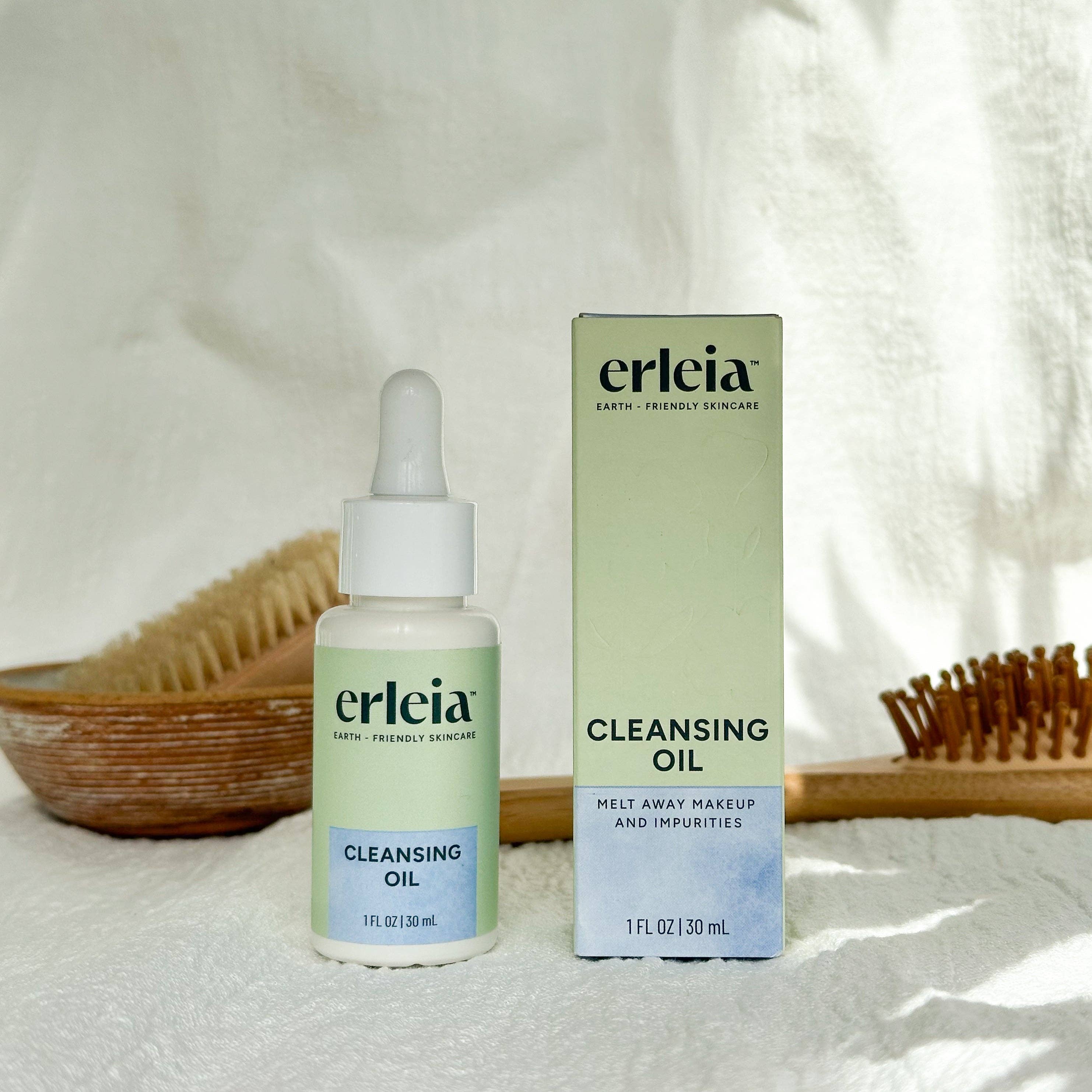 Erleia - Wholesale Facial Cleanser - Cleansing Oil - Gentle Natural Makeup Remover/Double Cleanse2