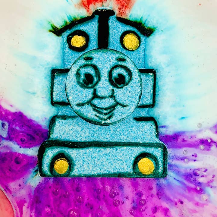 Unique creations soap company - Wholesale Bath bomb/fizz - THOMAS THE TANK ENGINE bath bomb