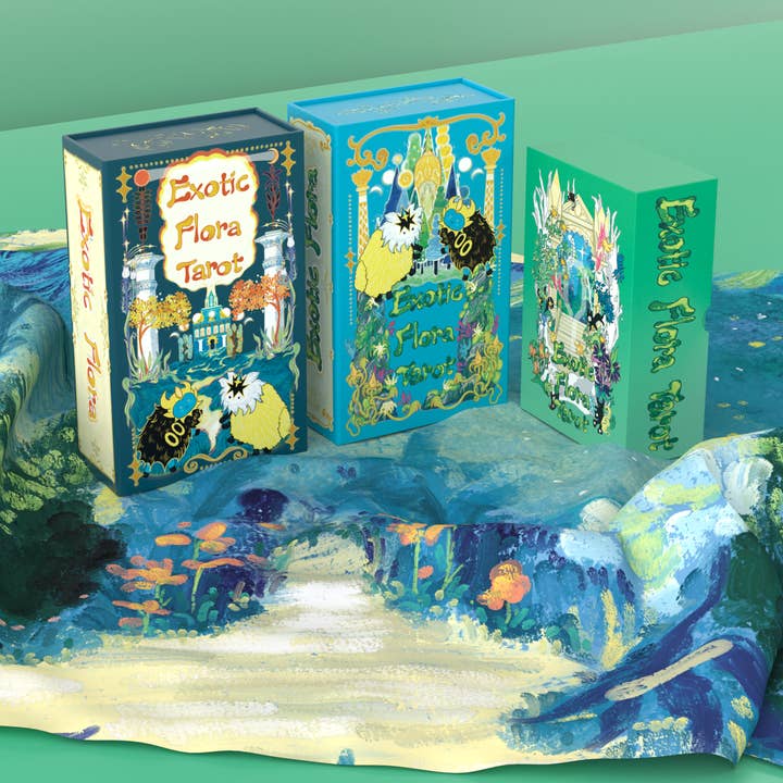 Exotic Flora Tarot for wholesale by Vermilion Collection