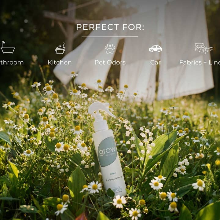 Grow Fragrance - Wholesale Room & Linen Spray - Linen Air + Fabric Spray3