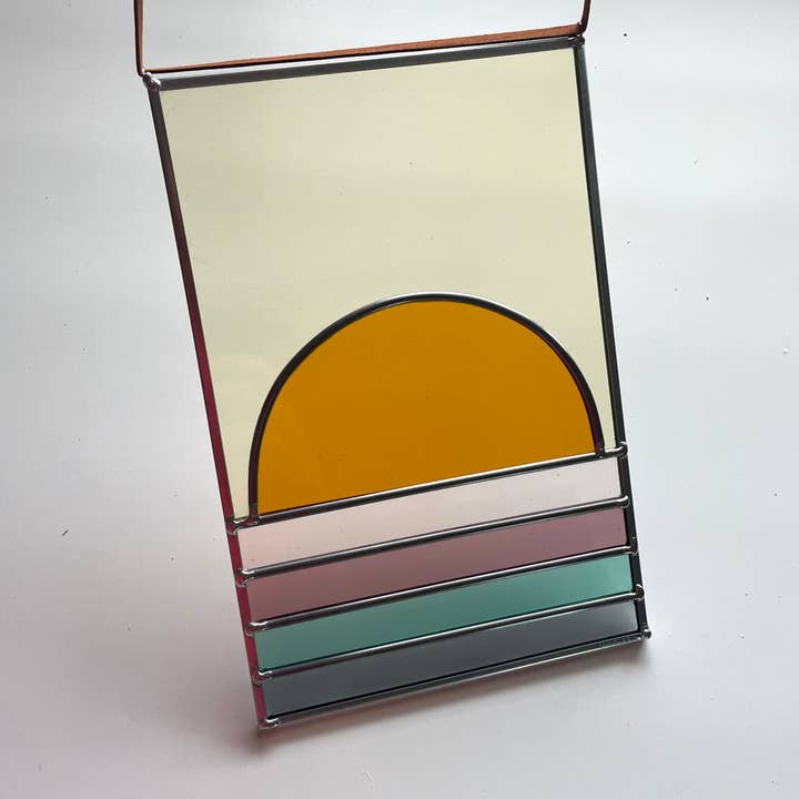 Soleil du Sud-Ouest – Fenêtre Minimaliste Moderne pour la vente par Colin Adrian Glass