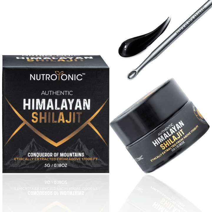 NutroTonic - Vente Supplément oral/vitamine - Résine authentique de Shilajit® de l'Himalaya 5 g9