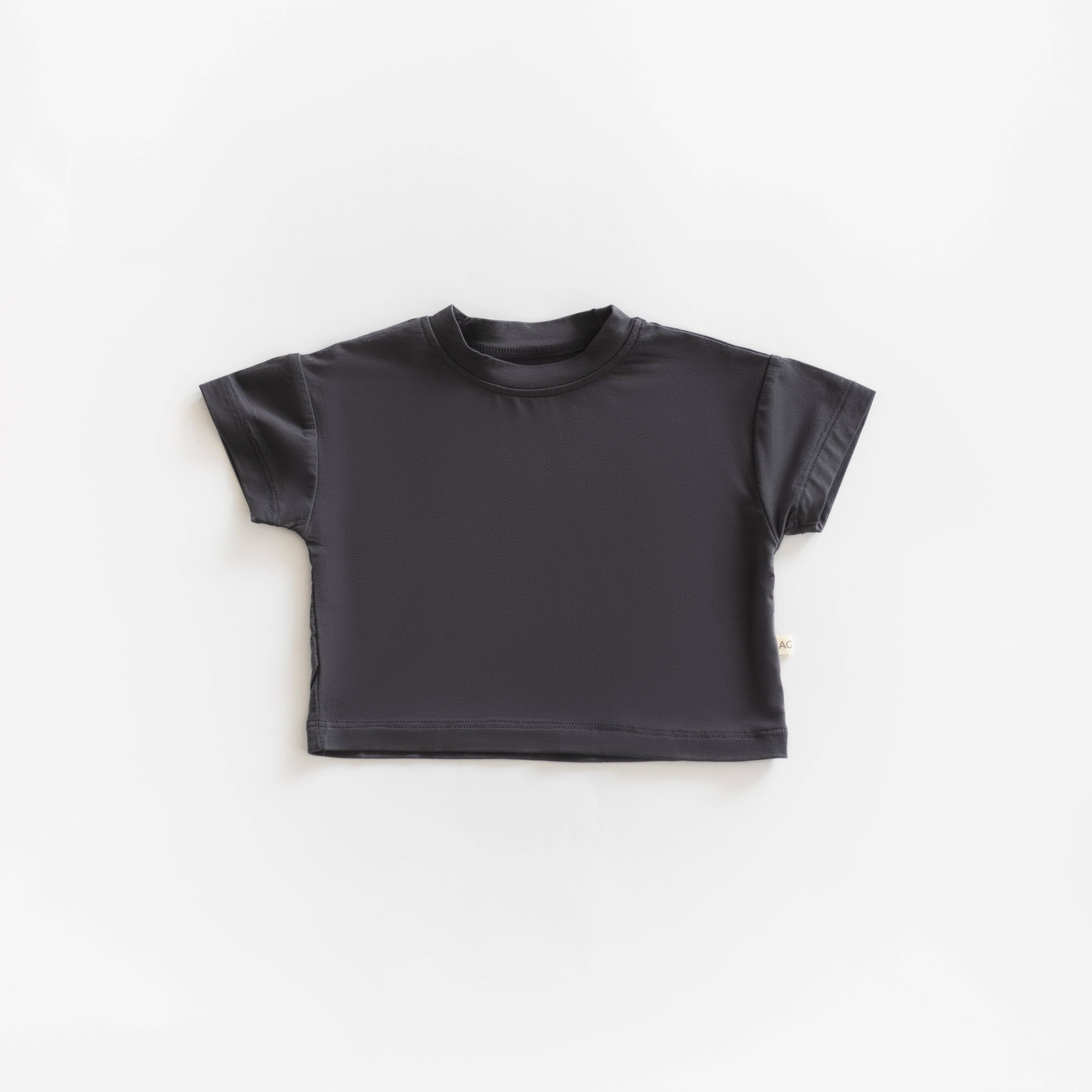 Atlas Grey - Wholesale T-Shirt - Kids - Oversized Bamboo T-Shirt1