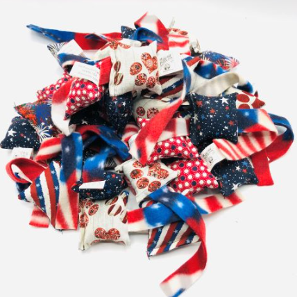 Dr. Pussums Catnip - Vente Jouet – chat - Jouet pour chat Holiday Toss About Mini coussin à l'herbe à chat4