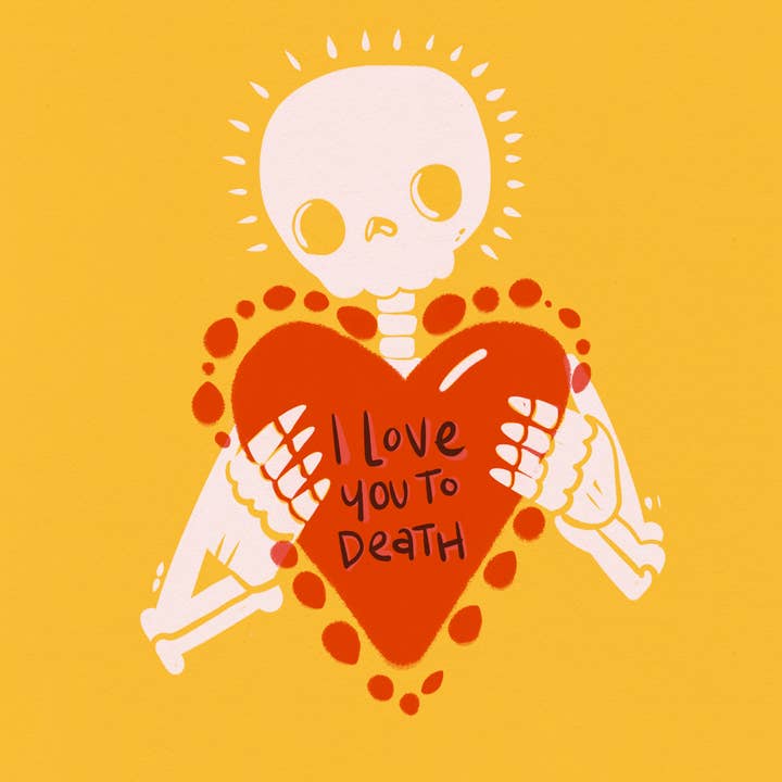 Cat Rocketship - Wholesale Love Card - To Death Card1