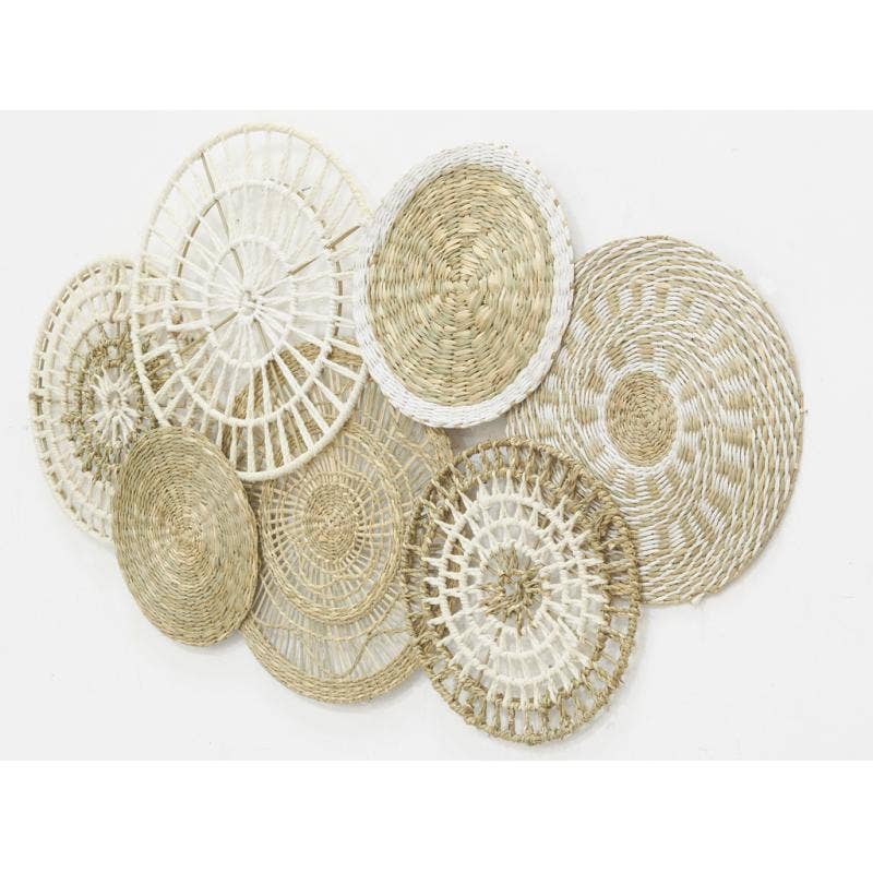 Aubry Gaspard - Wholesale Wall Accent - Jute And Cotton Wall Decor2