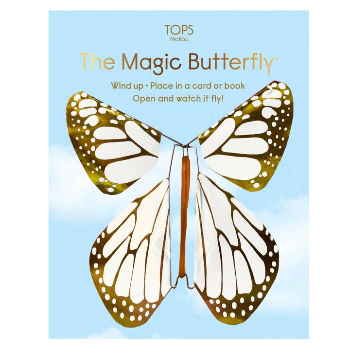 TOPS Malibu - Wholesale Gag Gift/Novelty Gift - Flying Magic Butterfly® - Metallic - Assorted Styles