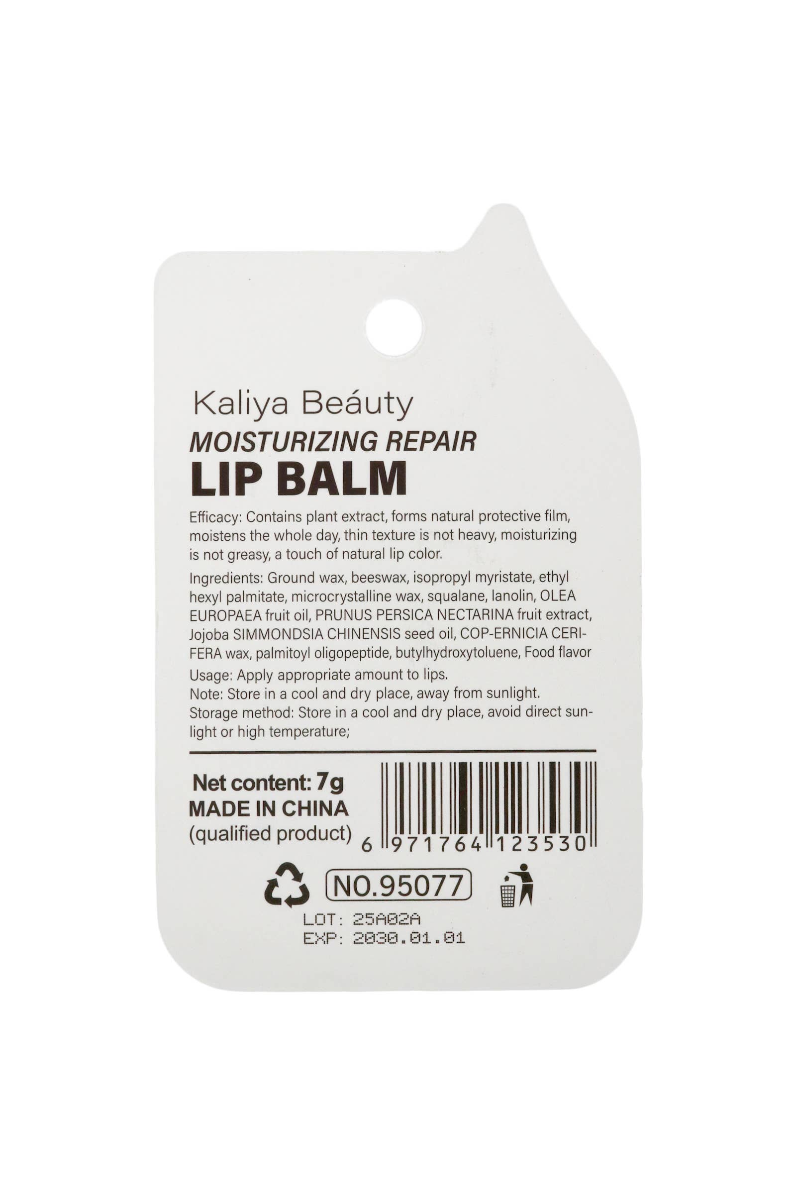 Cap Zone - Wholesale Lip Balm - Hyaluronic Acid Moisturize Repair Lipbalm - 24 pcs3