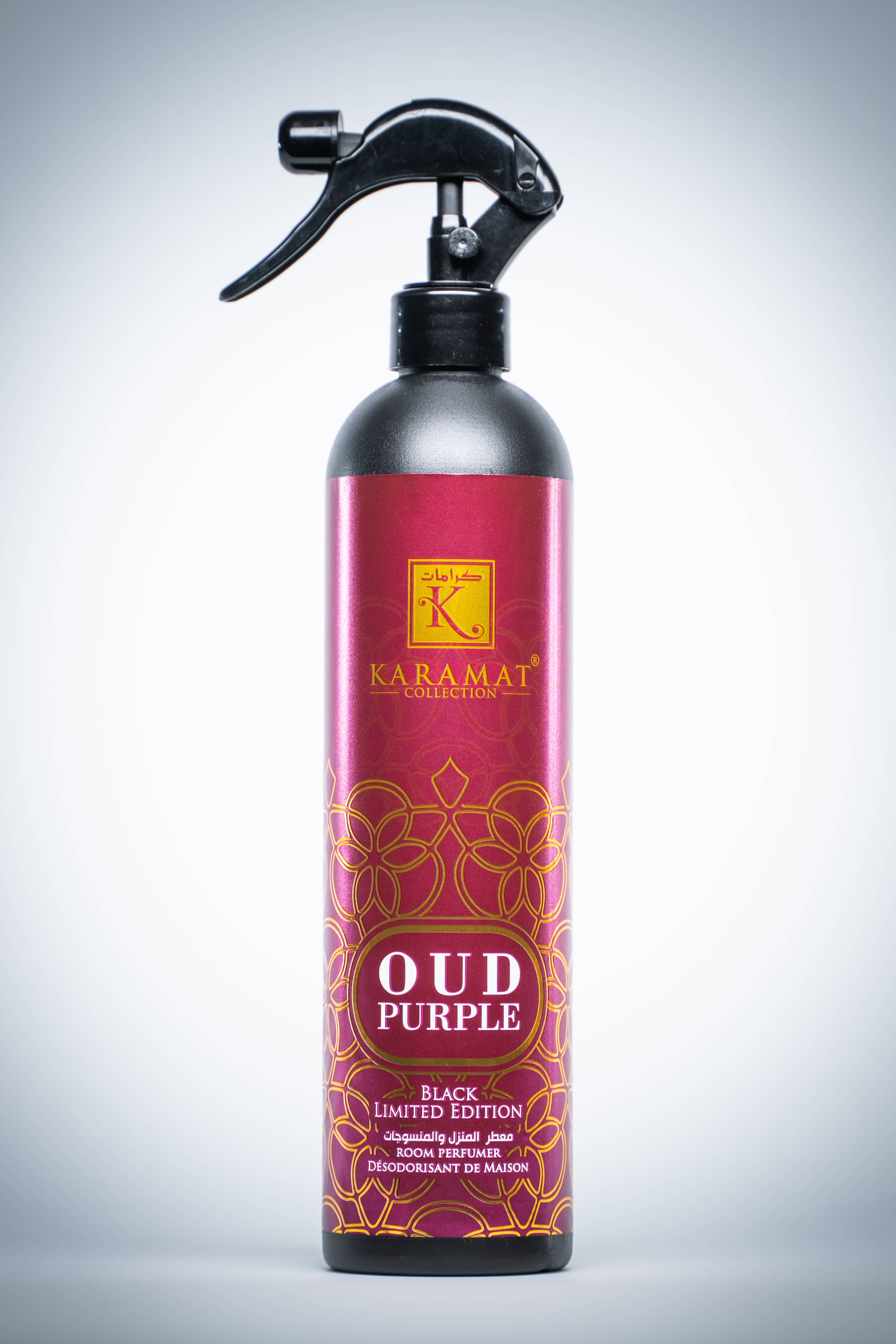 MAISON KARAMAT - Wholesale Room & Linen Spray - AIR FRESHENERS 500ML BLACK EDITION2