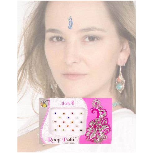 Kimago Look - Wholesale Nose Ring - White Flower Nose Bindi