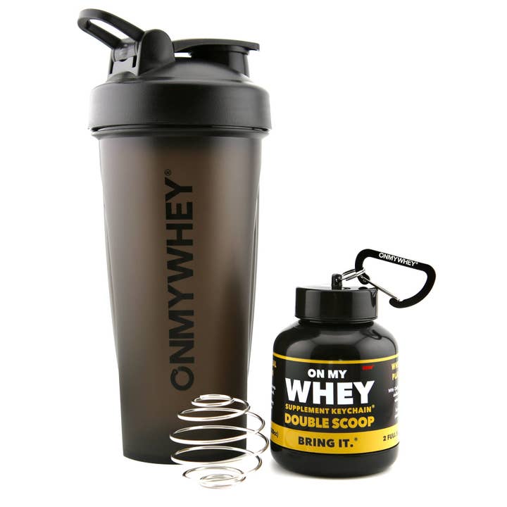 OnMyWhey – wholesale Protein/superfood powder – Shaker Bottle And Protein Powder Container 180ml7