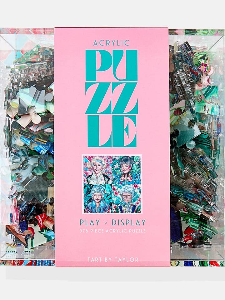 Golden Gals Acrylic Puzzle for wholesale by Tart By Taylor