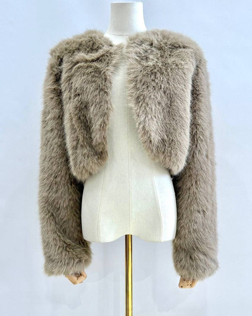 Invitadissimas - Wholesale Jacket - Women's - HAIR BOLERO L8063