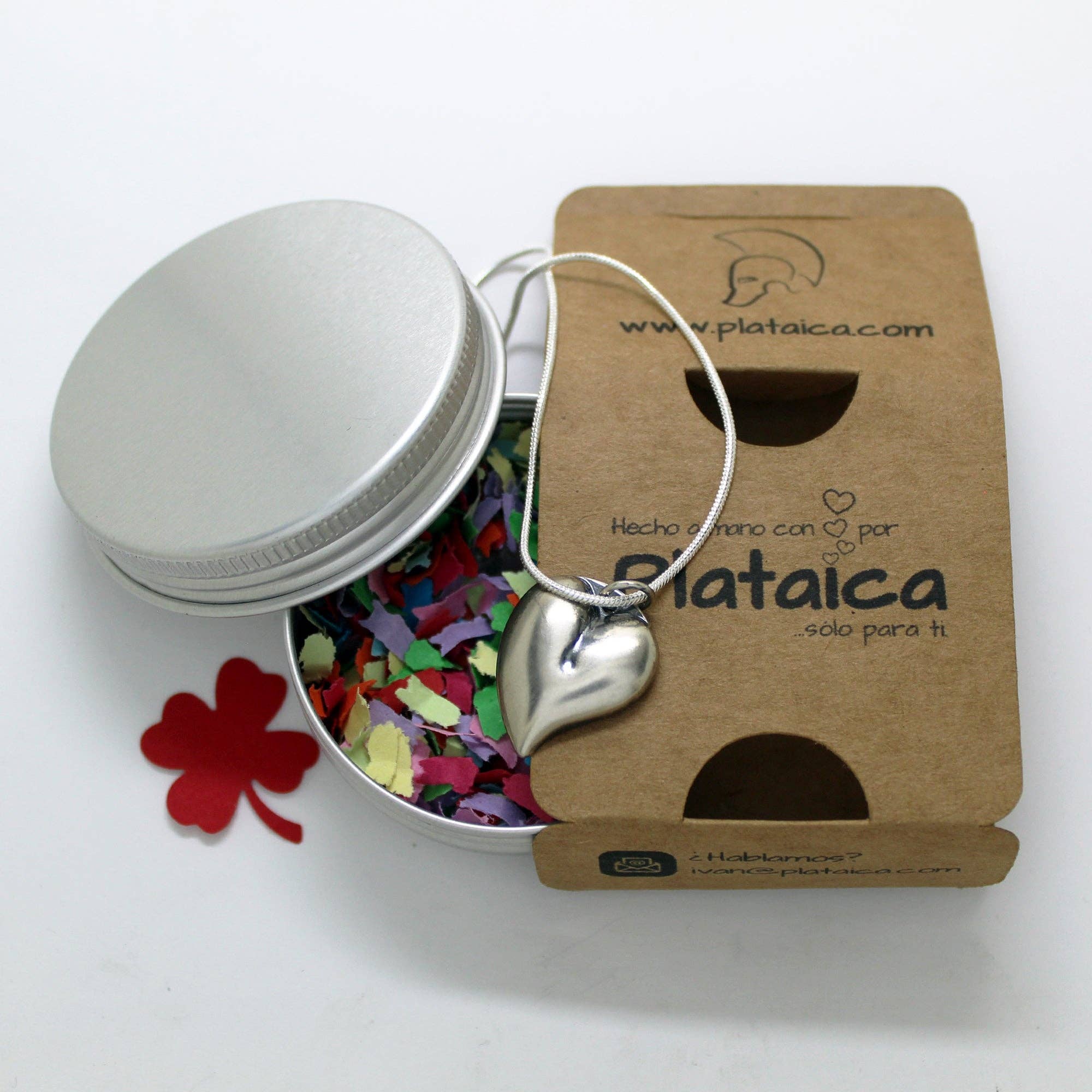 Plataica - Wholesale Pendant/Charm Necklace - 925 Silver Heart Pendant2