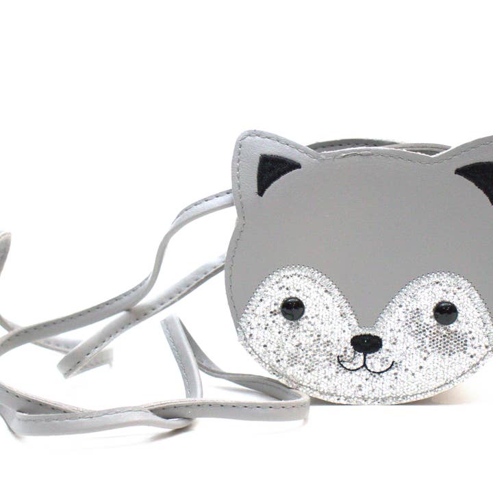 Yuko B - Wholesale Crossbody Bag - Kids - Animal shoulder bag for children - Gaspard Grey