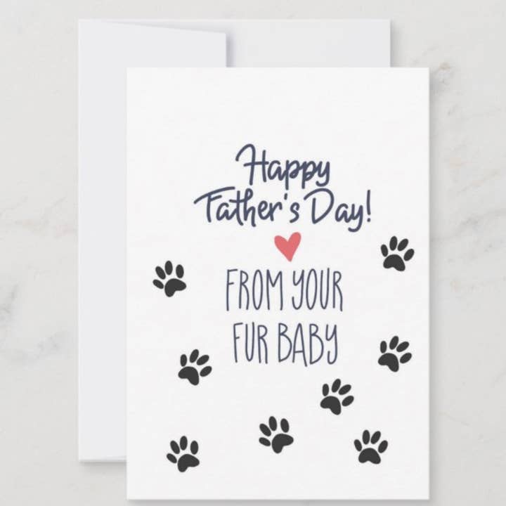 Father's Day Fur baby for wholesale by Ethel B Designs