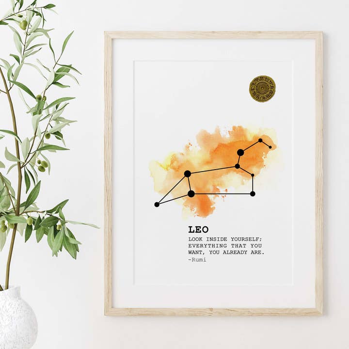 Leo Watercolor for wholesale by Mar&Ella