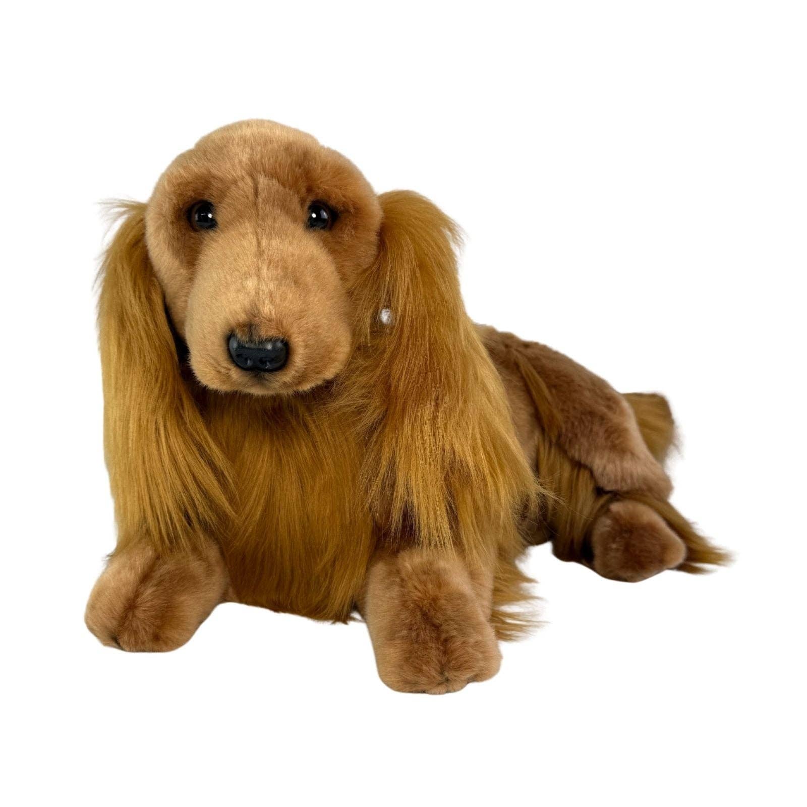 Bocchetta Plush Toys - Vente Peluche – chien - Lexie - Cocker Spaniel - 40 cm couché8