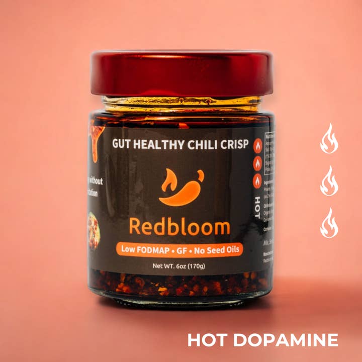 Redbloom - Wholesale Hot Sauce - Redbloom | World's First Gut-Healthy Chili Crisp1