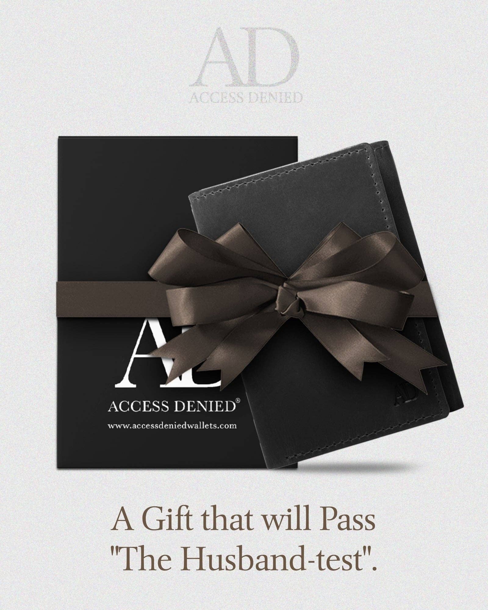 Access Denied Accessories - Wholesale Wallet - Men's - Trifold Wallets for Men Slim RFID Blocking Wallet Gifts Man25