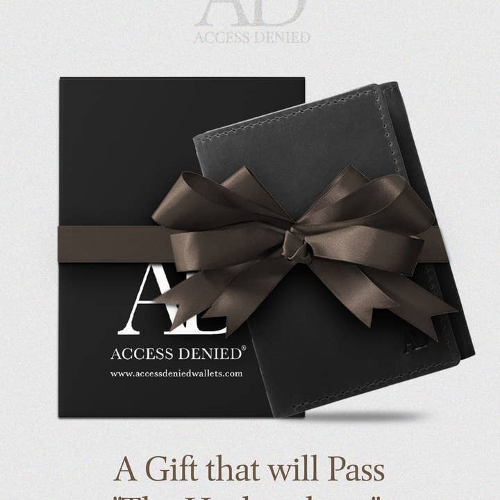 Access Denied Accessories - Wholesale Wallet - Men's - Trifold Wallets for Men Slim RFID Blocking Wallet Gifts Man25