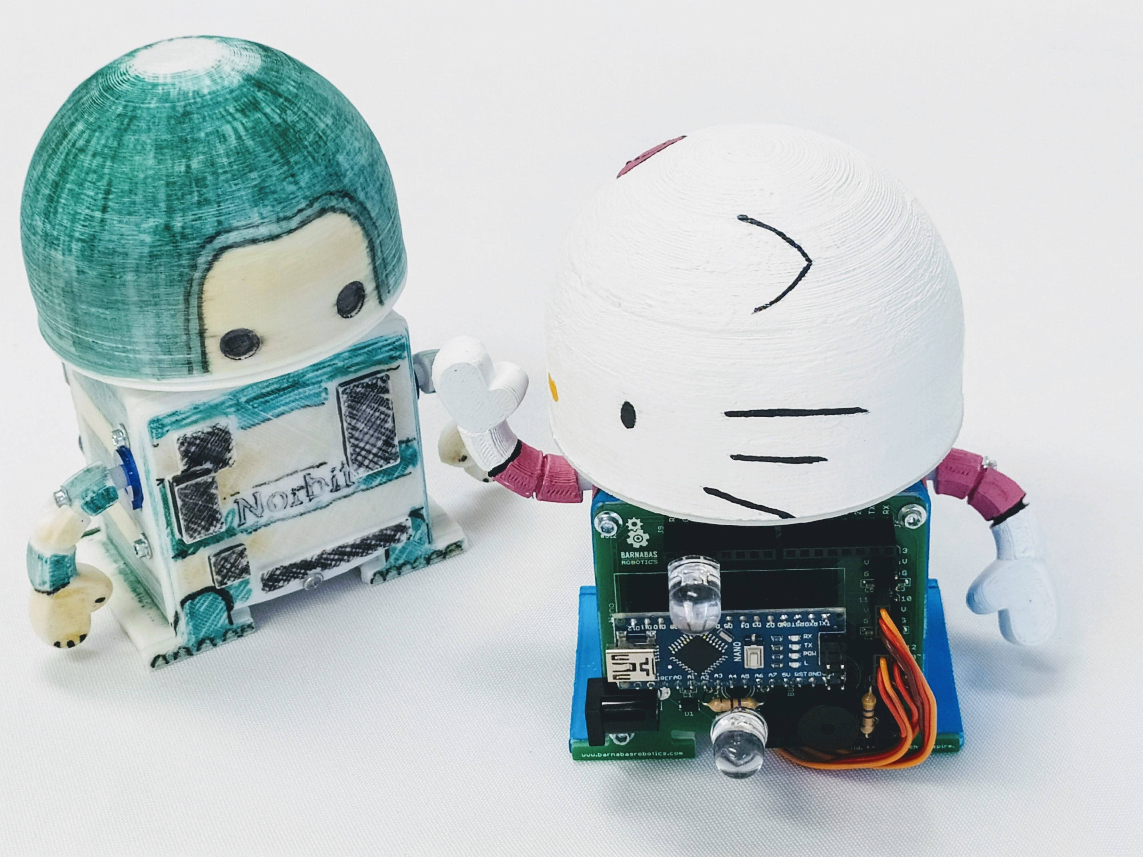 Barnabas Robotics - Wholesale Electronic toy – Child & baby - Barnabas-Bot: Arduino-Compatible 3-D Printed Robot Kit (Ages 9-12)3
