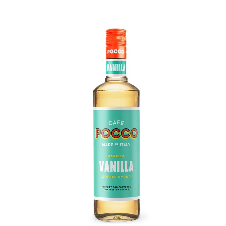 Cafe Pocco Vanilla Coffee Syrup 750ml for wholesale by Cafe Pocco
