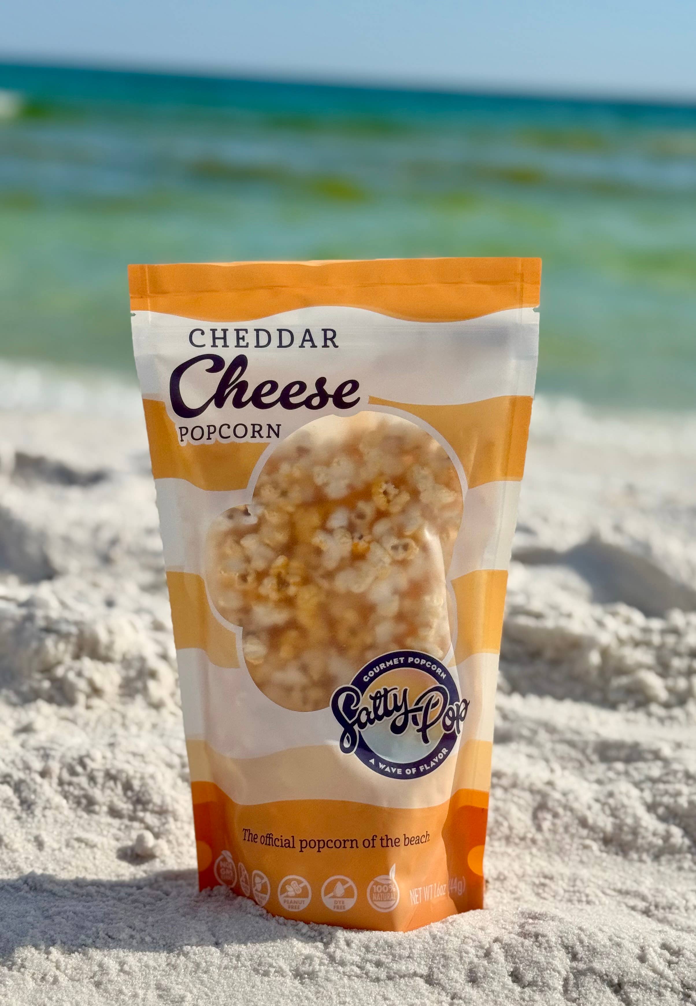 Salty Pop Popcorn - Wholesale Popcorn - Cheddar Cheese Popcorn