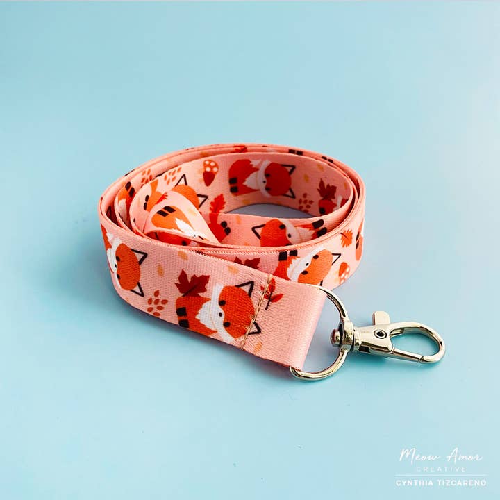 Meow Amor Creative - Wholesale Lanyard - Women's - Fox Lanyard