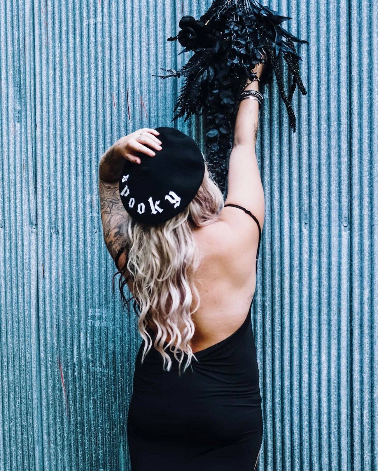 Witchwood Bags - Wholesale Beret - Women's - Vegan Beret - Spooky2