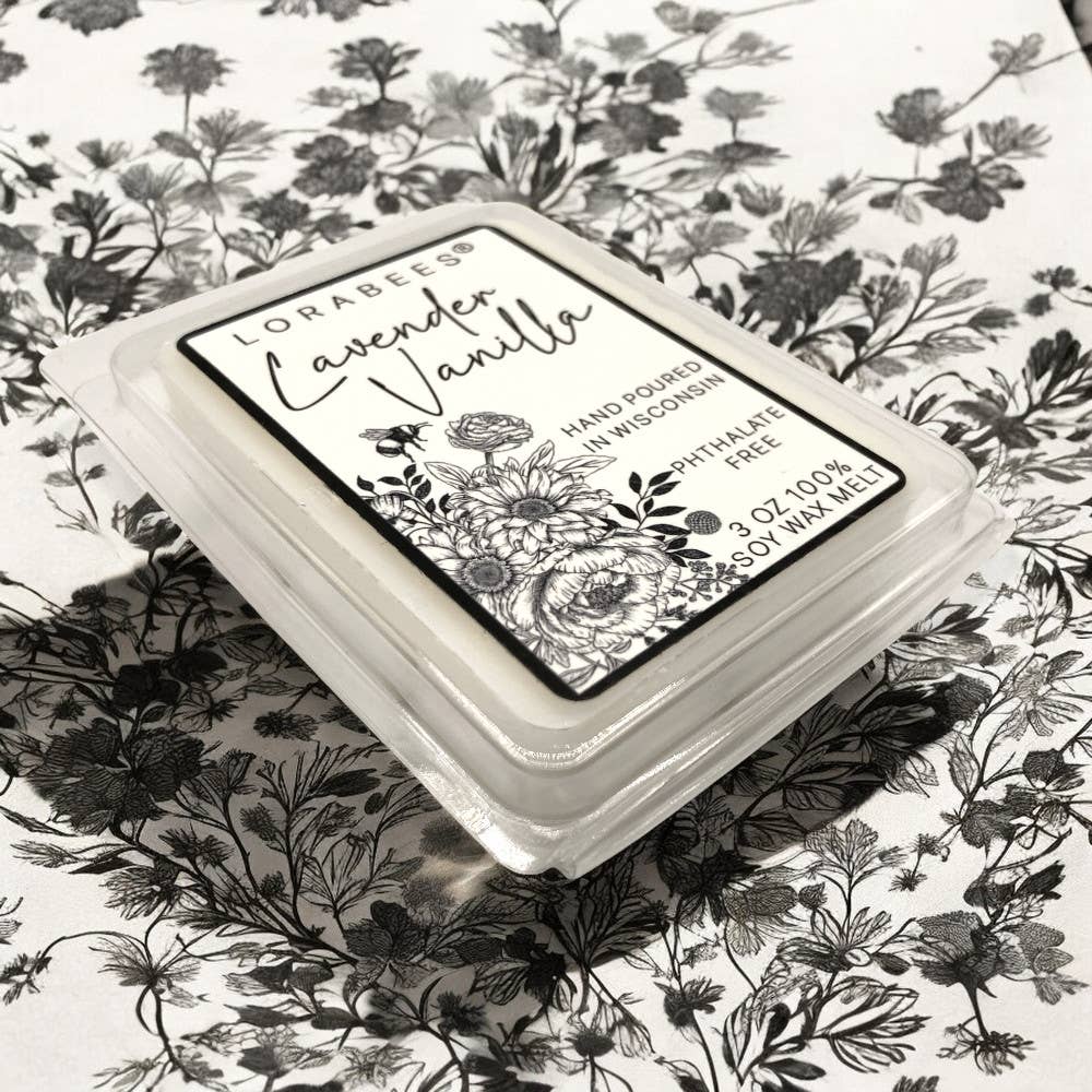 Lorabees - Wholesale Jar/Filled Candle - L'abeille Collection 16 oz 8 oz candle or 3 oz melts 6