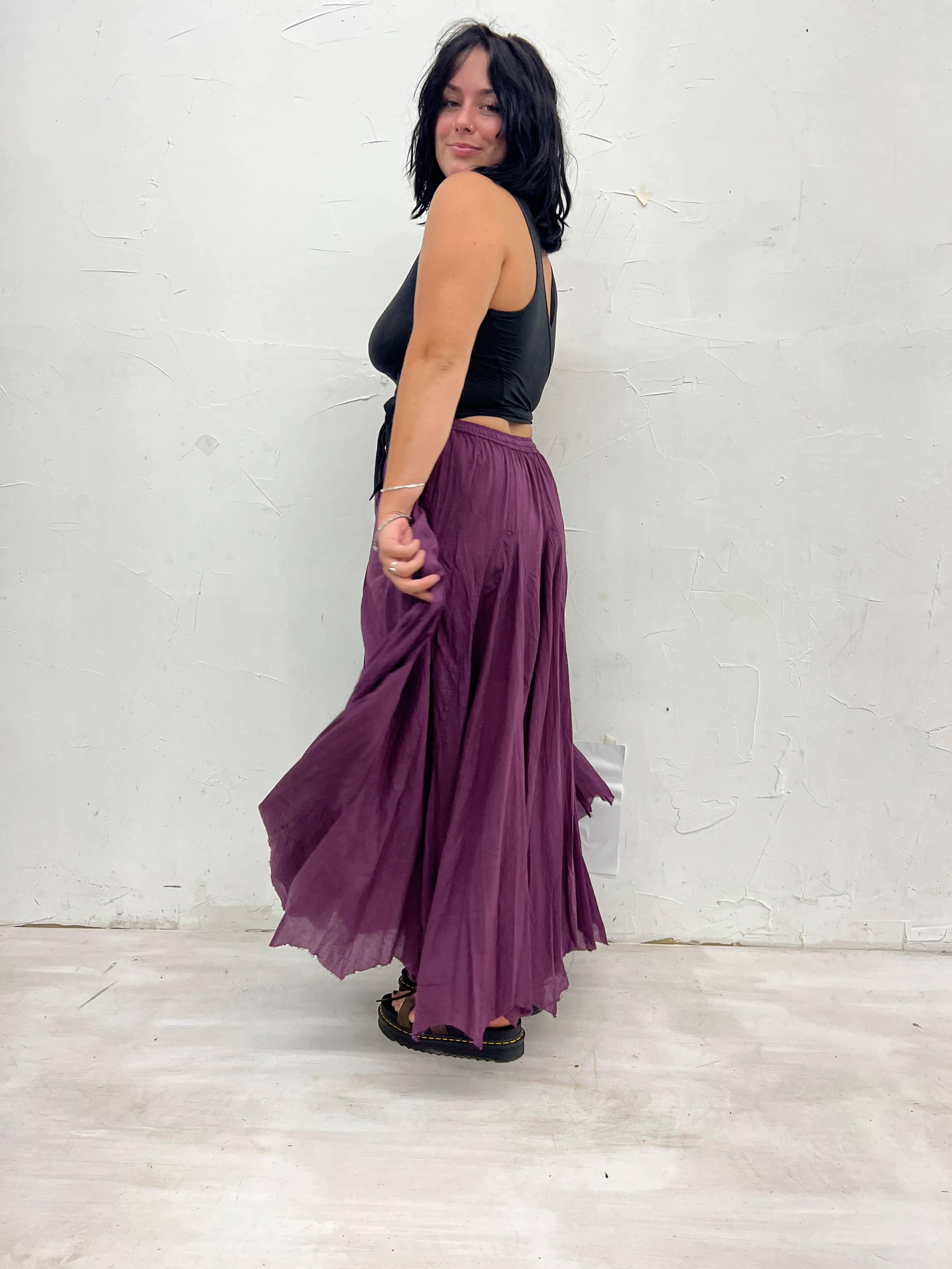 Blue Sky - Wholesale Skirt - Women's - 3301 Tie-Dye Spinner Skirt1