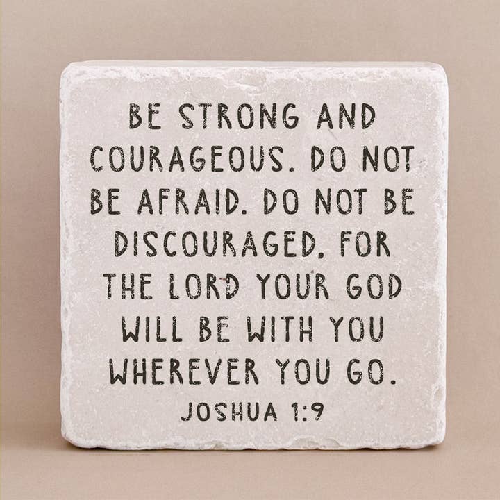 572 | Joshua 1:9 for wholesale by Twelve Stone Art