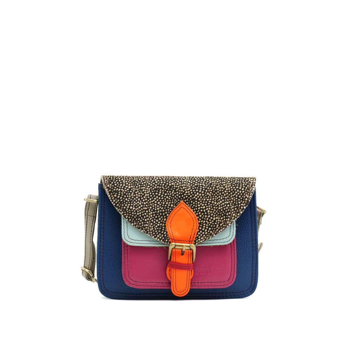 Soruka Barcelona – bolsa tiracolo - Mulher por atacado – Elma - Mala a Tiracolo (Estampa Animal)1