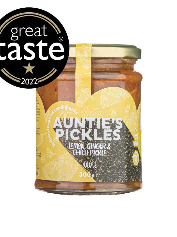 Lemon, Ginger & Chilli Pickle for wholesale by AUNTIE'S