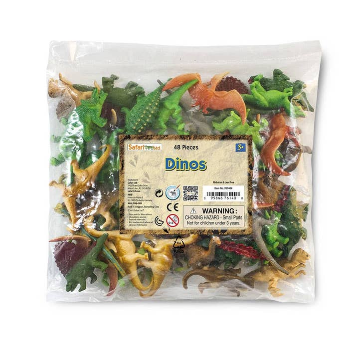 Safari LTD - Canada - Wholesale Figurine Toy - Kids - Dinosaurs Bulk Bag - 761404