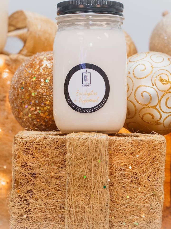 Pot de bougie 16 oz pour la vente par candys candles