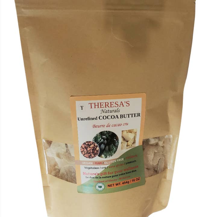 Theresa's Body Care Products - Wholesale Body Balm/Butter - Raw Cocoa Butter (8 oz)0