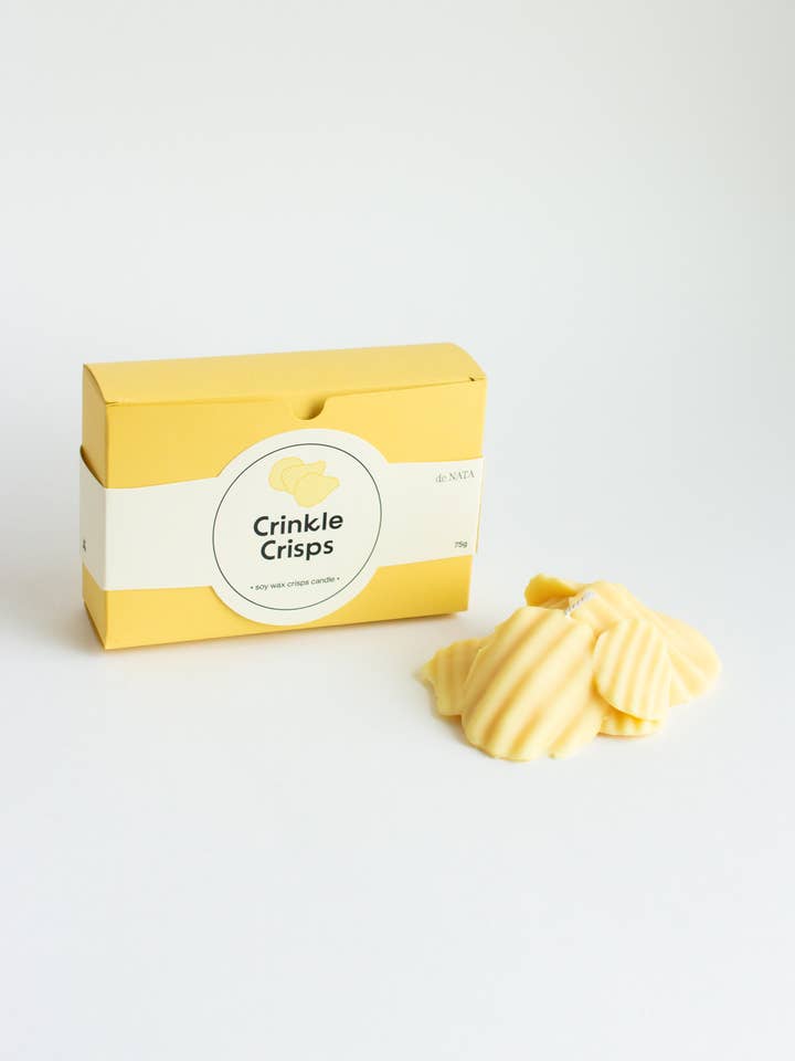 Crinkle Crisps Candle for wholesale by Nata Concept Store