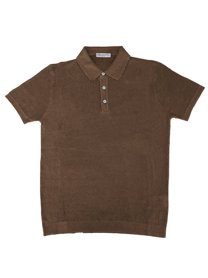 Parramatta - Wholesale T-Shirt - Men's - 100% Organic Linen Polo Shirt3