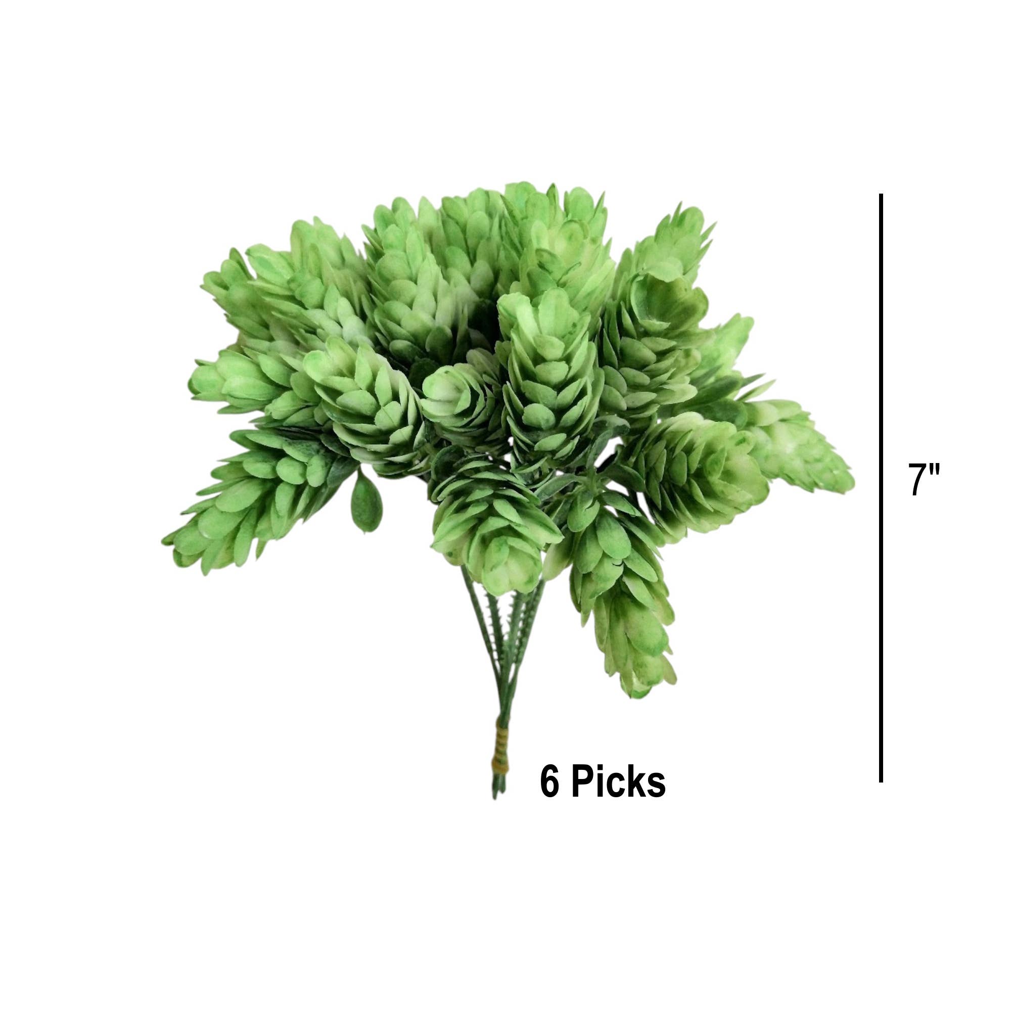 Angel Isabella - Wholesale Artificial Flowers - 7"Pack of 6-Artificial Hops Greenery Craft Picks1