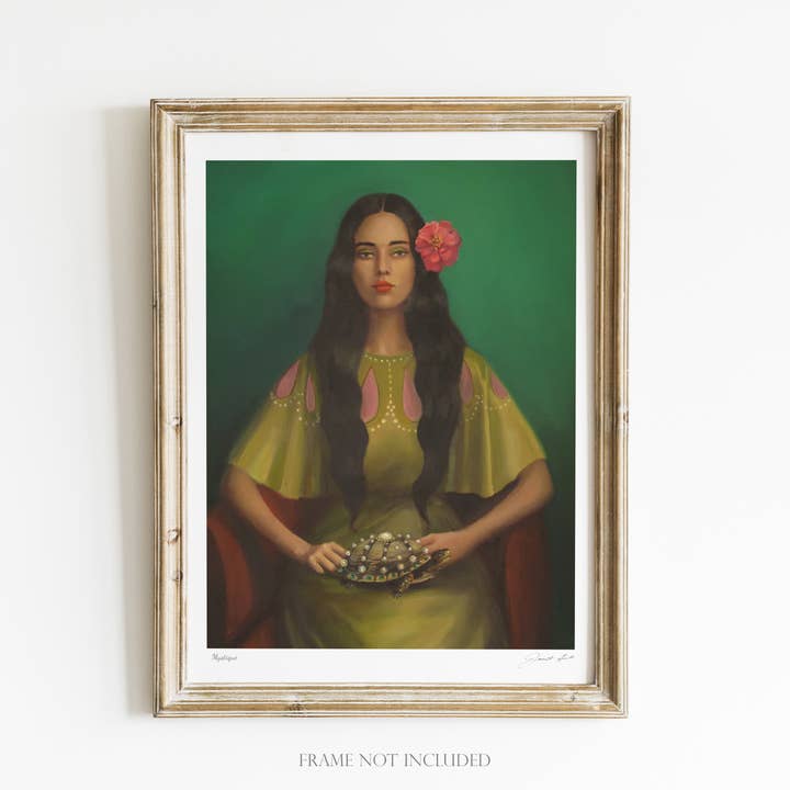 JANET HILL STUDIO - Wholesale Art Print - Mystique. Art Print 8.5"x11"
