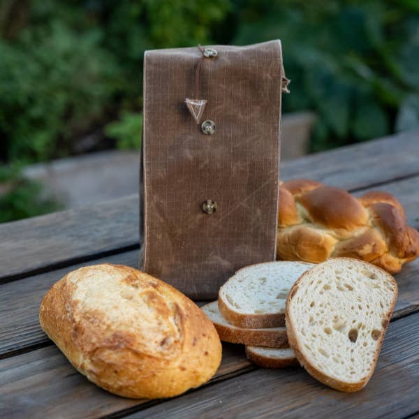 Ambrosia Bag - Wholesale Food Storage Wrap/Bag - Reusable Waxed Canvas Bread Bag | Countertop Storage