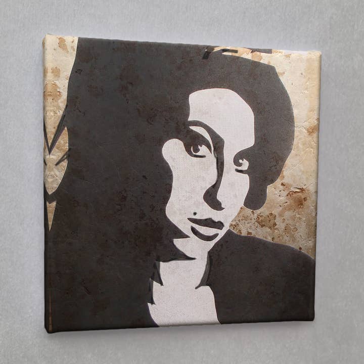 #01127 amy street art tela por atacado de Eicie